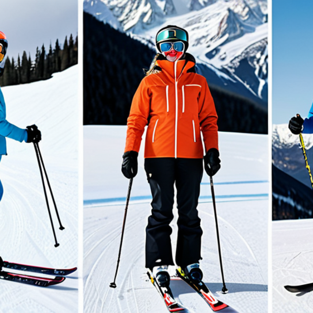 스키 강사의 실기 연습 비법 - Here are three detailed image prompts based on the provided text, focusing on different aspects of s...