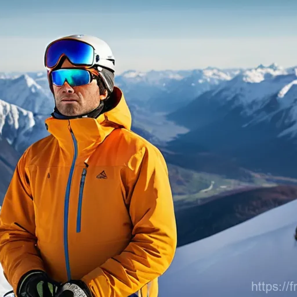 스키 강사의 커리어 전환 성공담 - **Prompt 1: The Experienced Ski Instructor's Contemplation**
"A seasoned male ski instructor, in...