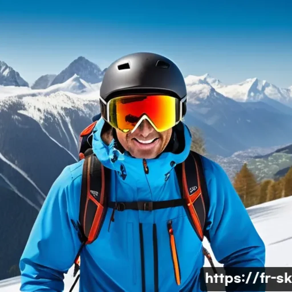 스키 강사의 자격증 취득 후 성장 계획 - A professional ski instructor demonstrating advanced skiing techniques on a steep alpine slope in th...